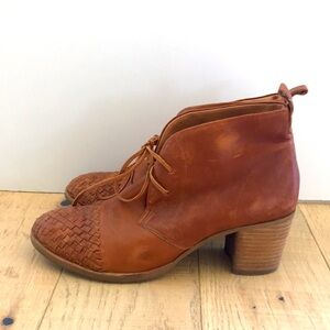 Anthropologie leather boots